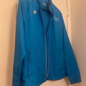 New Balance Aqua Blue Jacket New York Marathon  Limited Edition
